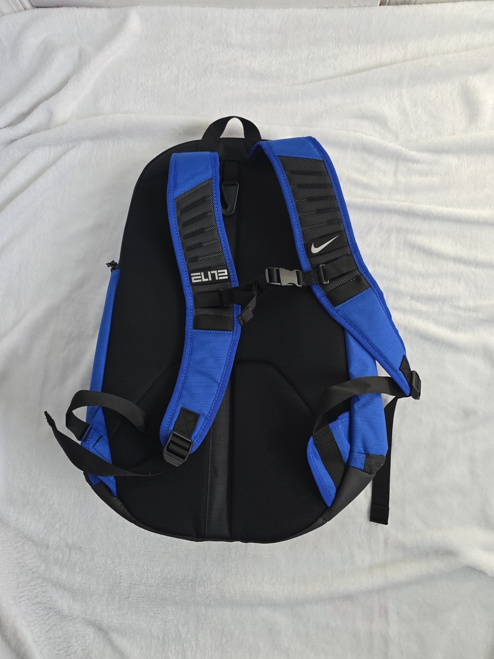 Nike Hoops Elite Pro Basketball Backpack Royal Blue Black Silver 32L NWT BA5554 - Picture 4 of 4